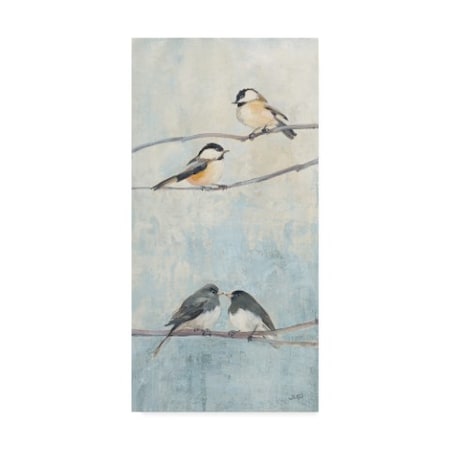 Trademark Fine Art Julia Purinton 'Hanging Out I' Canvas Art, 10x19 WAP09830-C1019GG